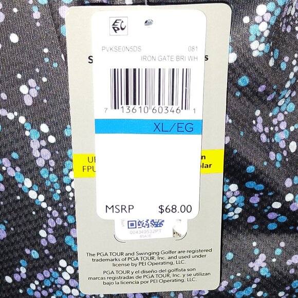 Men's PGA Tour Pro Series Atlhletic Fit Golf Shirt. Size XL. NWT-Retail $68.00. - Picture 5 of 7